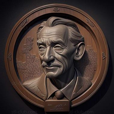 3D model Walt Disney (STL)